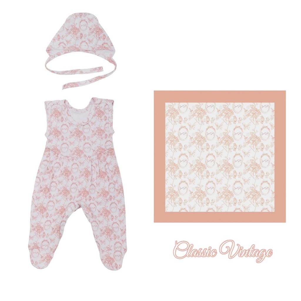 Набор без рукавов Classic Vintage, цвет: розовый/белый