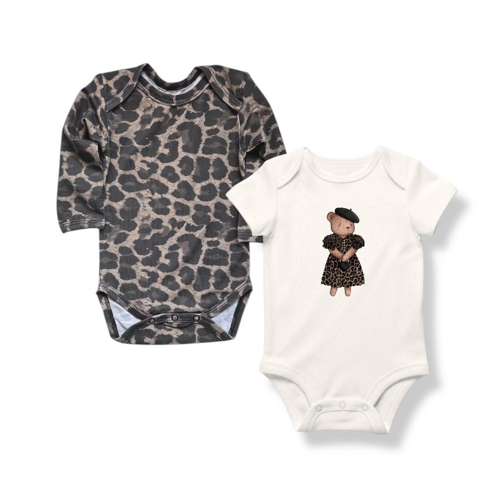 Набор боди из двух штук MONICA LEOPARD