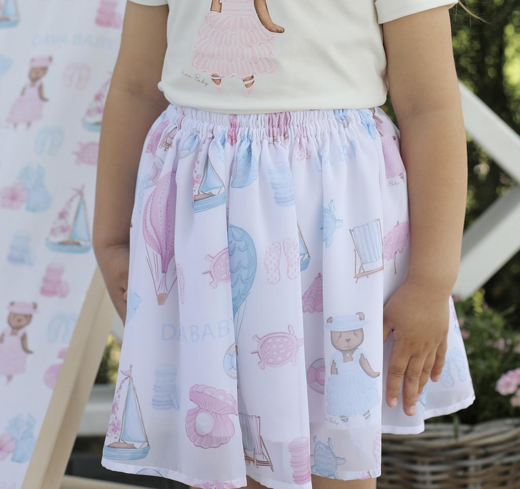Юбка mini шифоновая Summer Viber