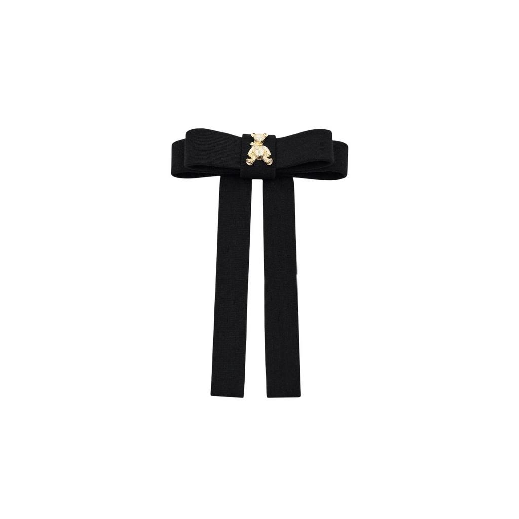 Бант  на заколке "Bonny mini" цвет: черный