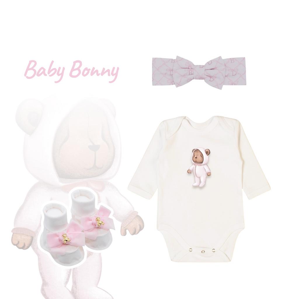 Подарочный набор Baby Bony  Pink из 3 предметов