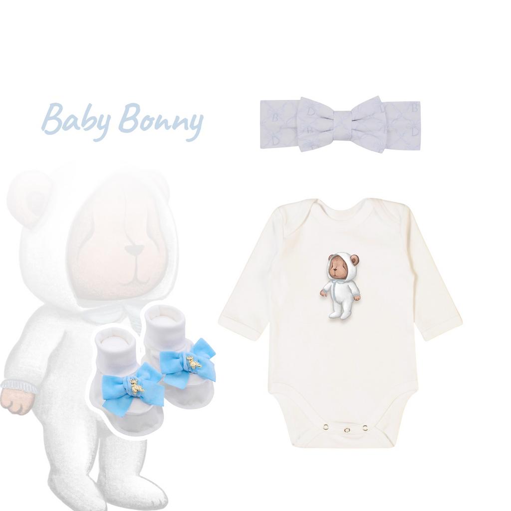 Подарочный набор Baby Bony  Blue из 3 предметов