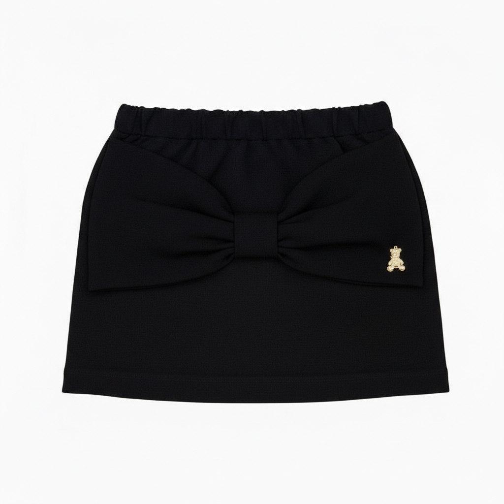 Юбка CHIC BOW цвет: черный