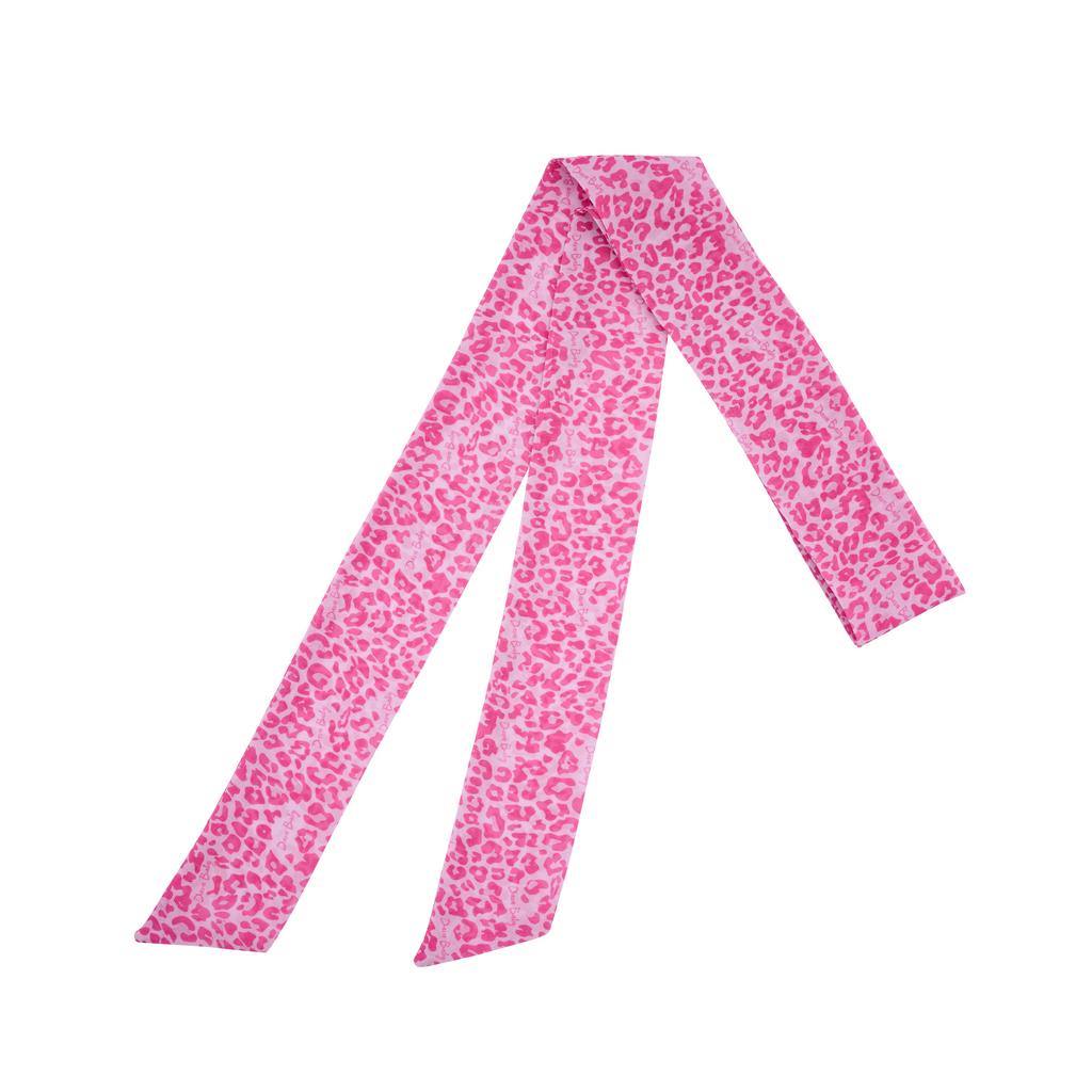 Лента твилли Leopard Pink