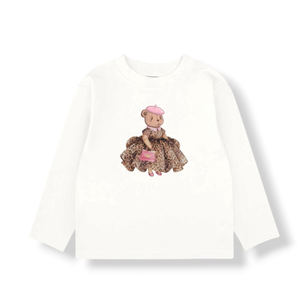 Лонгслив Teddy Leopard Chic