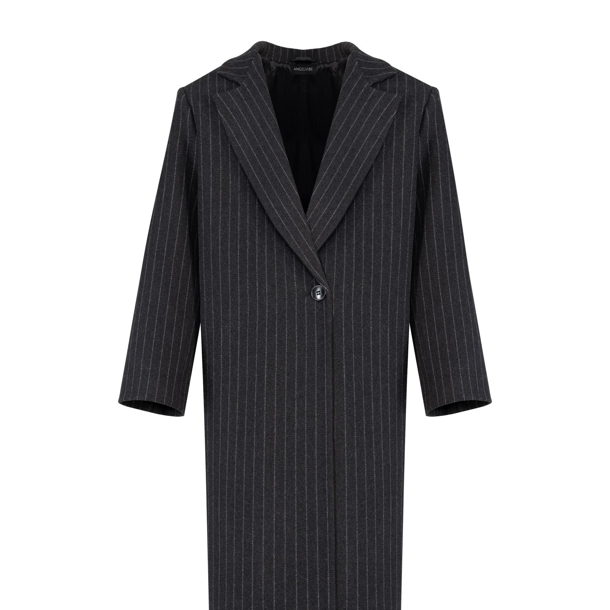 Шерстяное пальто «Нуар»