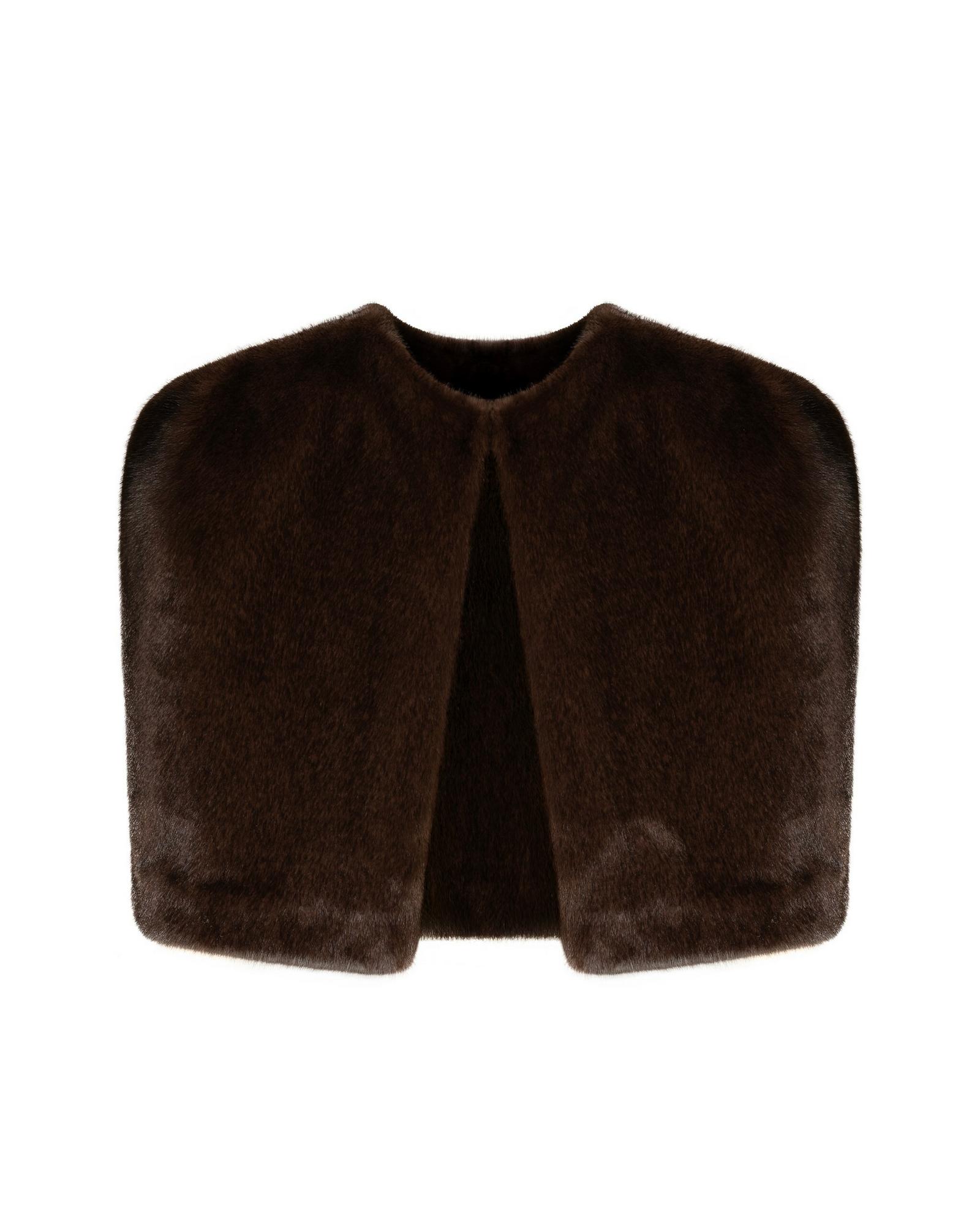 Меховой кейп