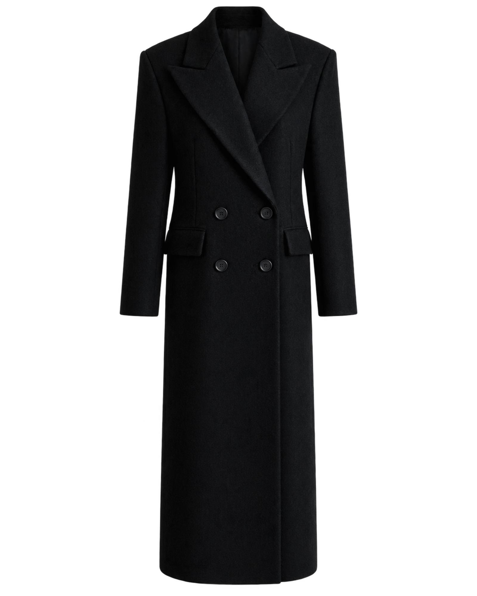 Пальто футляр fitted coat