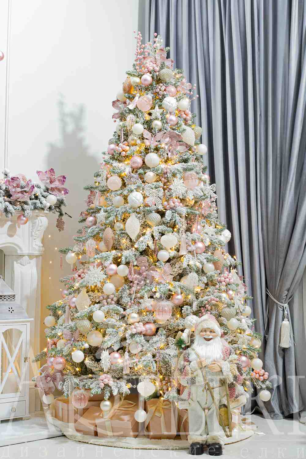 Елка "Розовая Пудра"