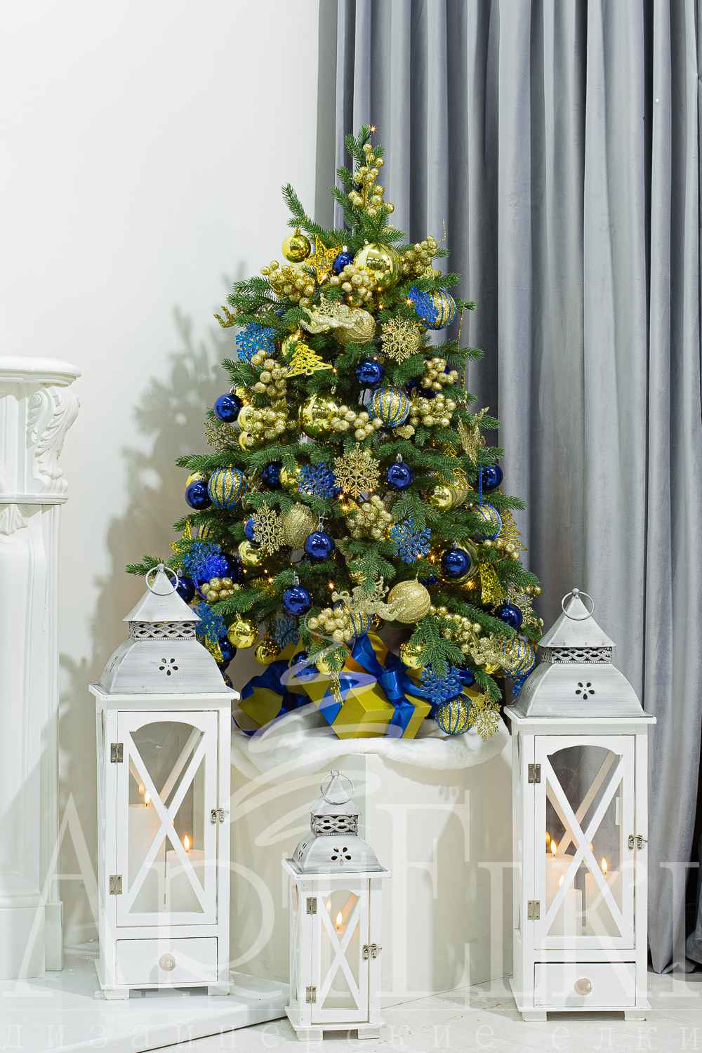 Елка "Синий блеск"