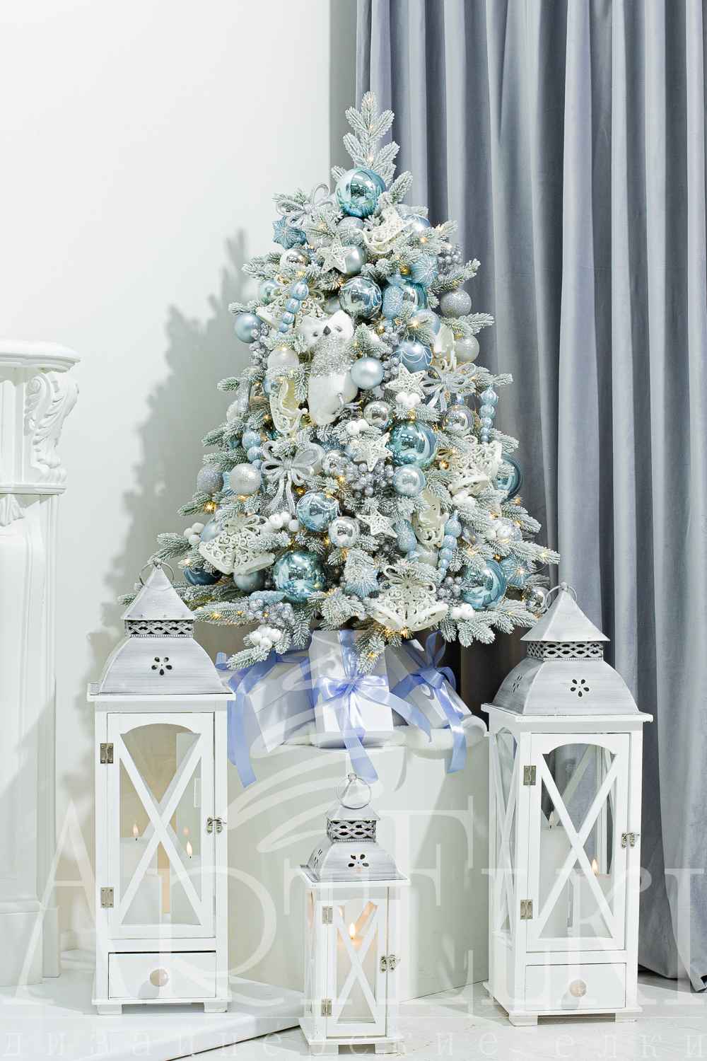 Елка "Ледяная симфония"