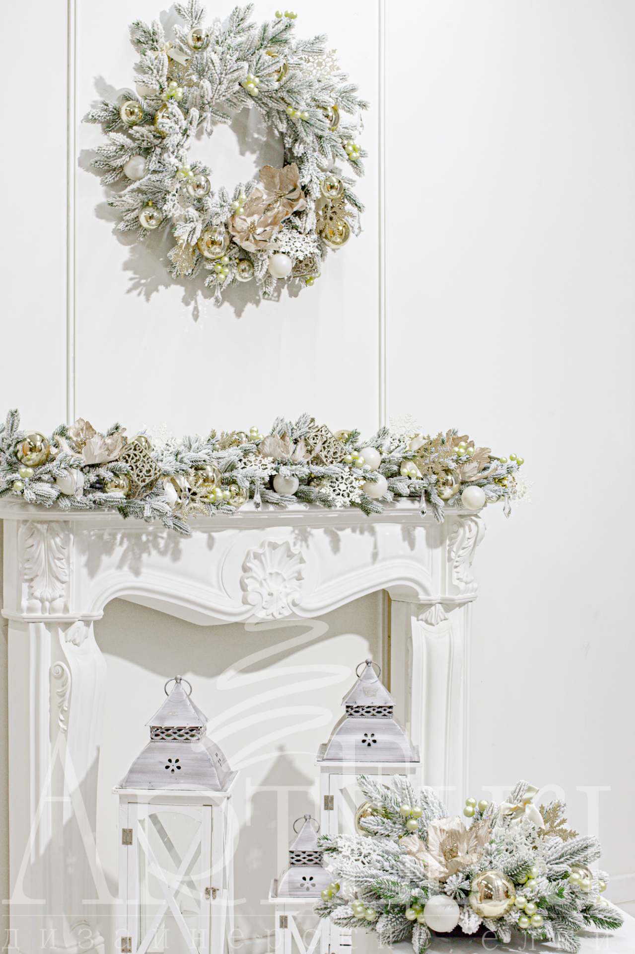 Новогодний декор для дома и офиса, комплект "Вивальди"