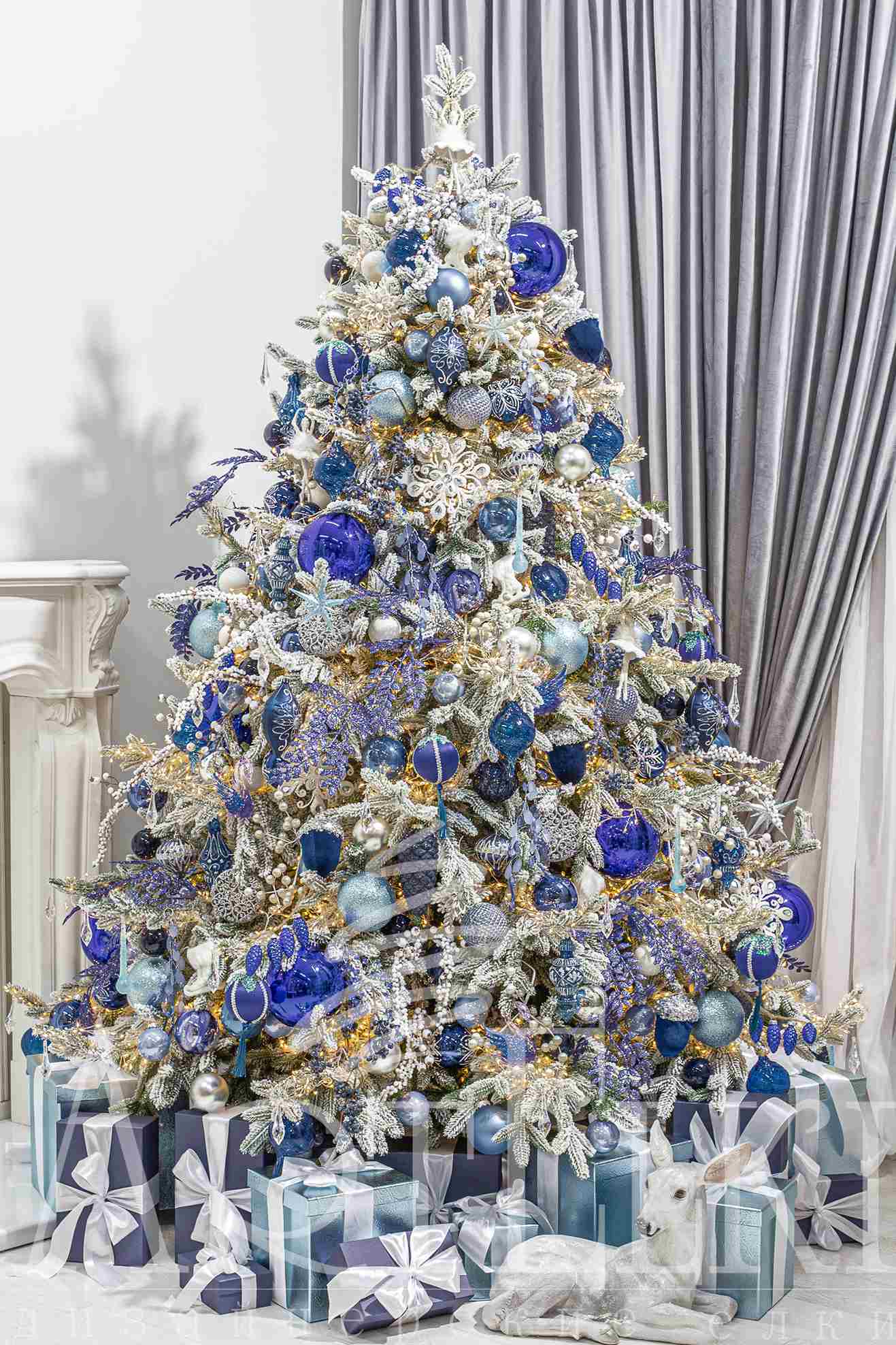 Елка "Ледяная глазурь"