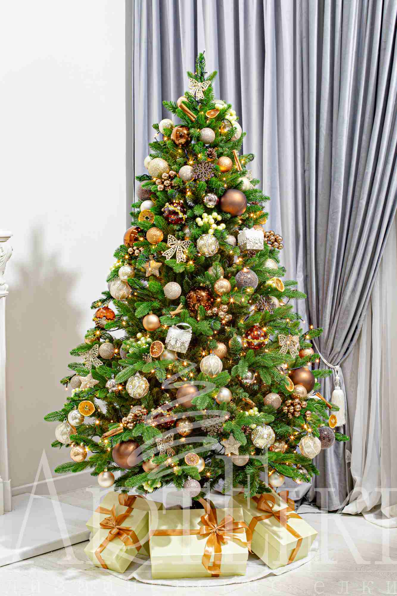 Елка "Шоколадный мокко"