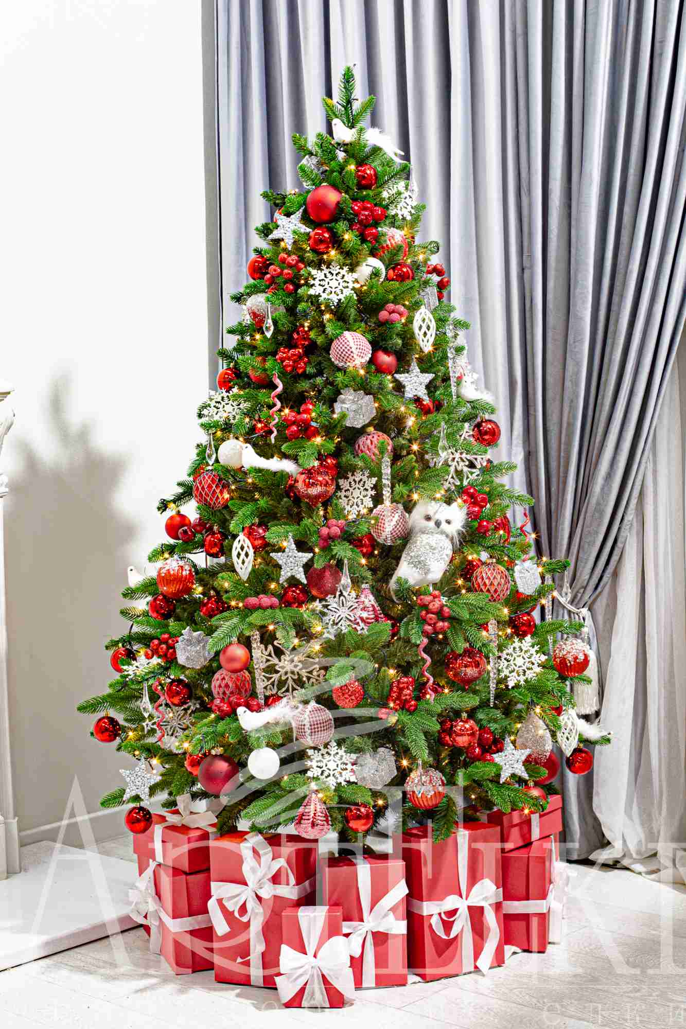 Елка "Красочный лес"