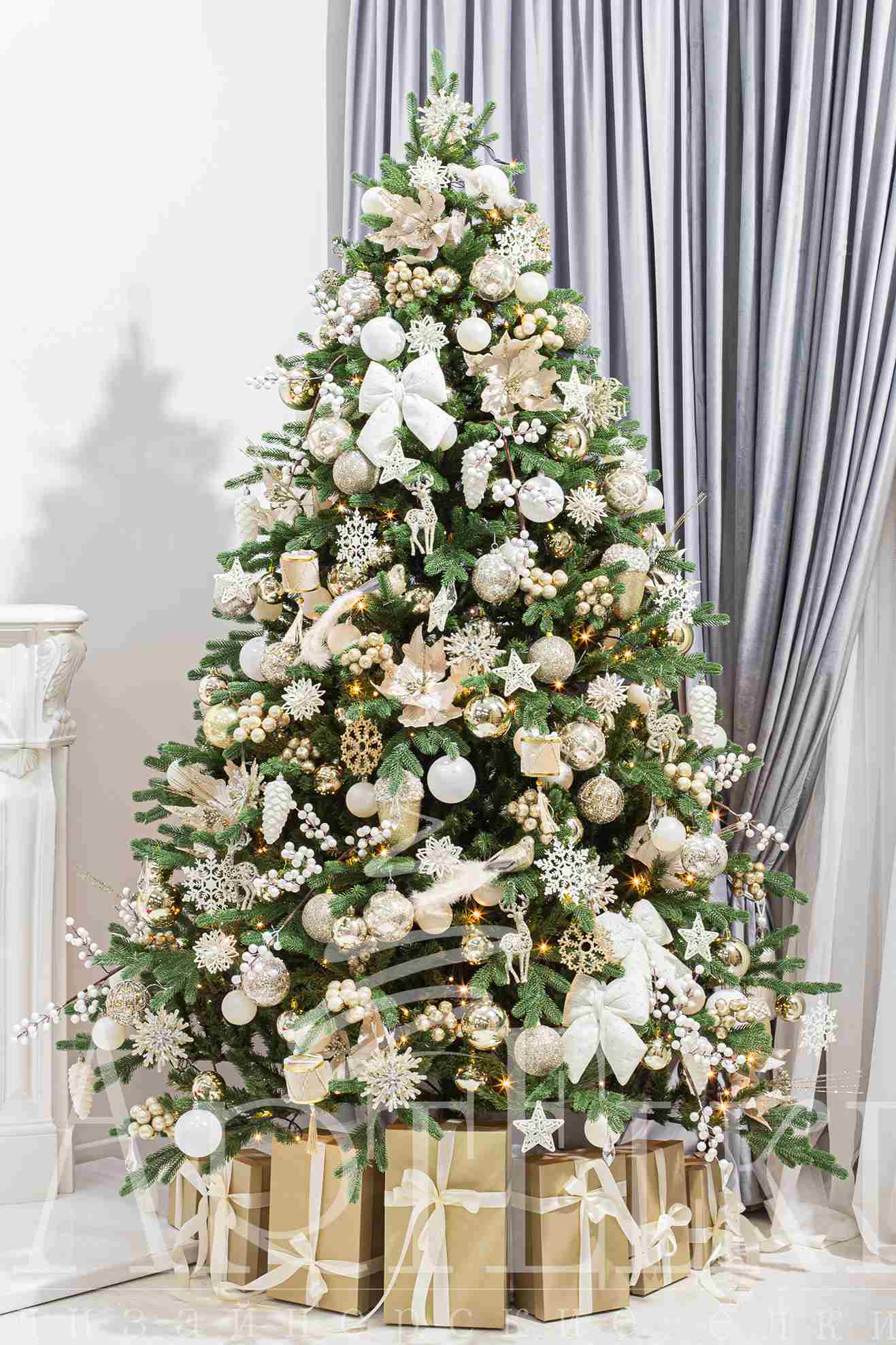 Елка "Жемчужное сияние"