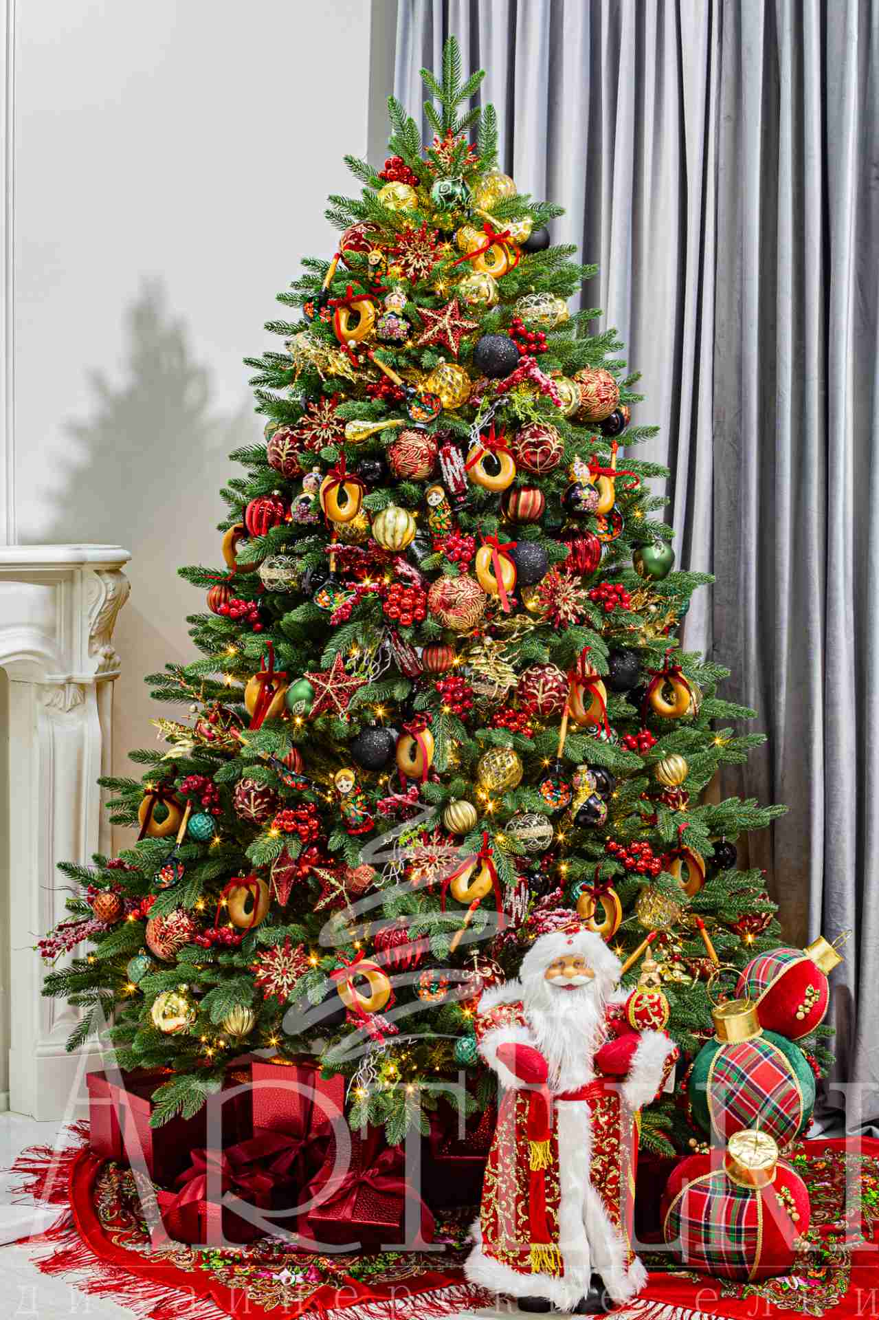 Елка "Русские узоры"