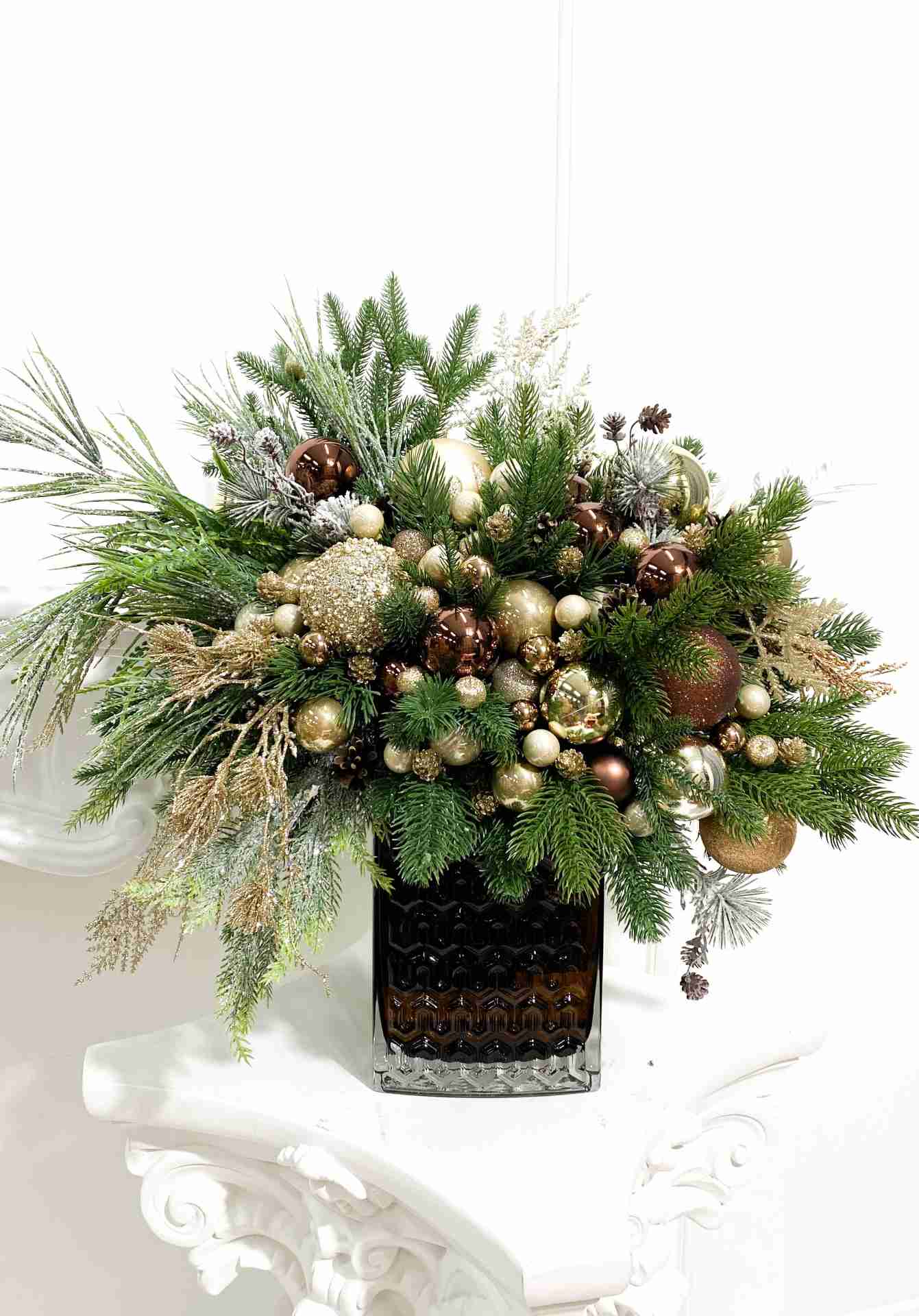 Новогодняя композиция "Капучино"