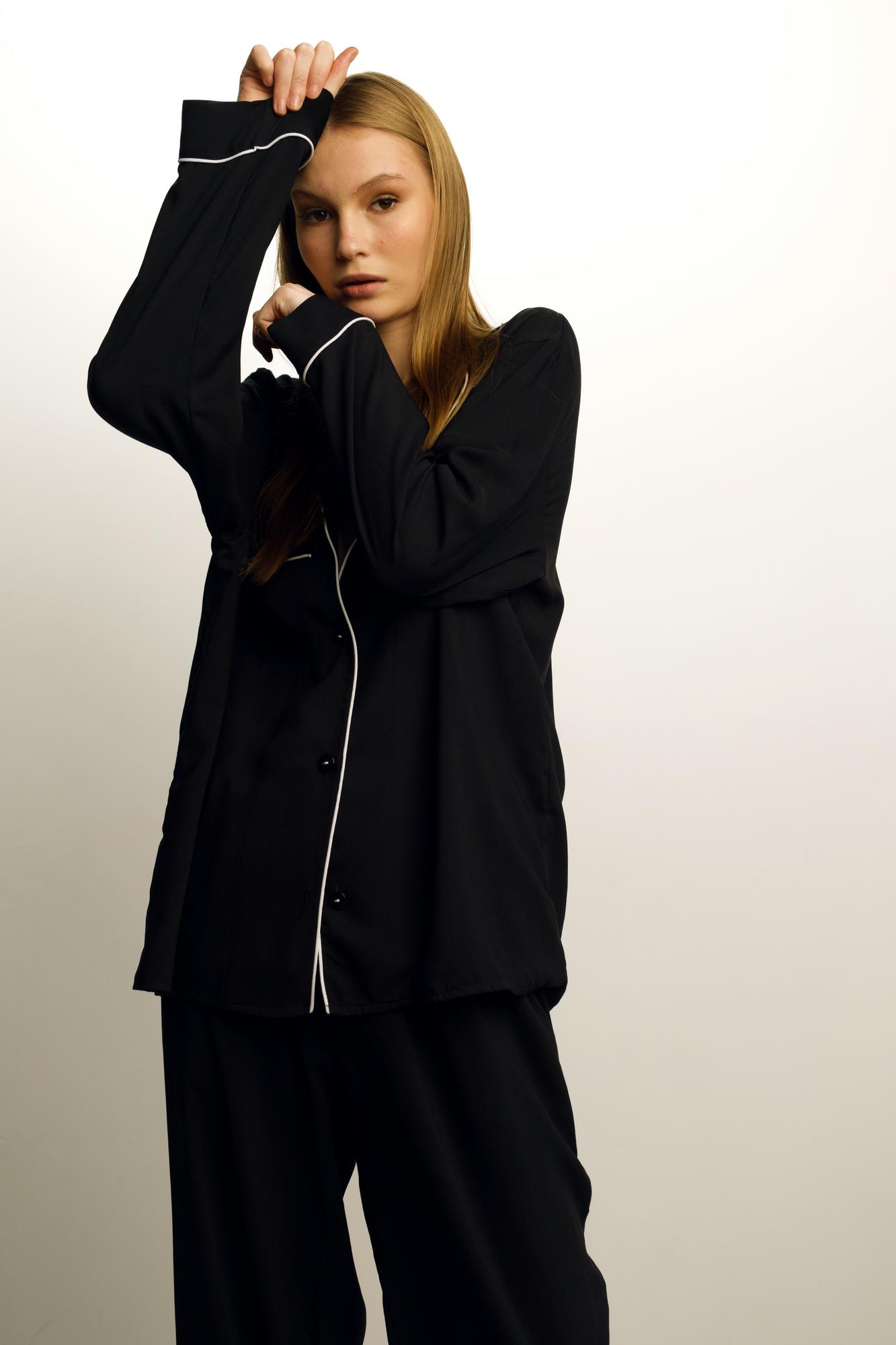 Пижамный комплект с кантом