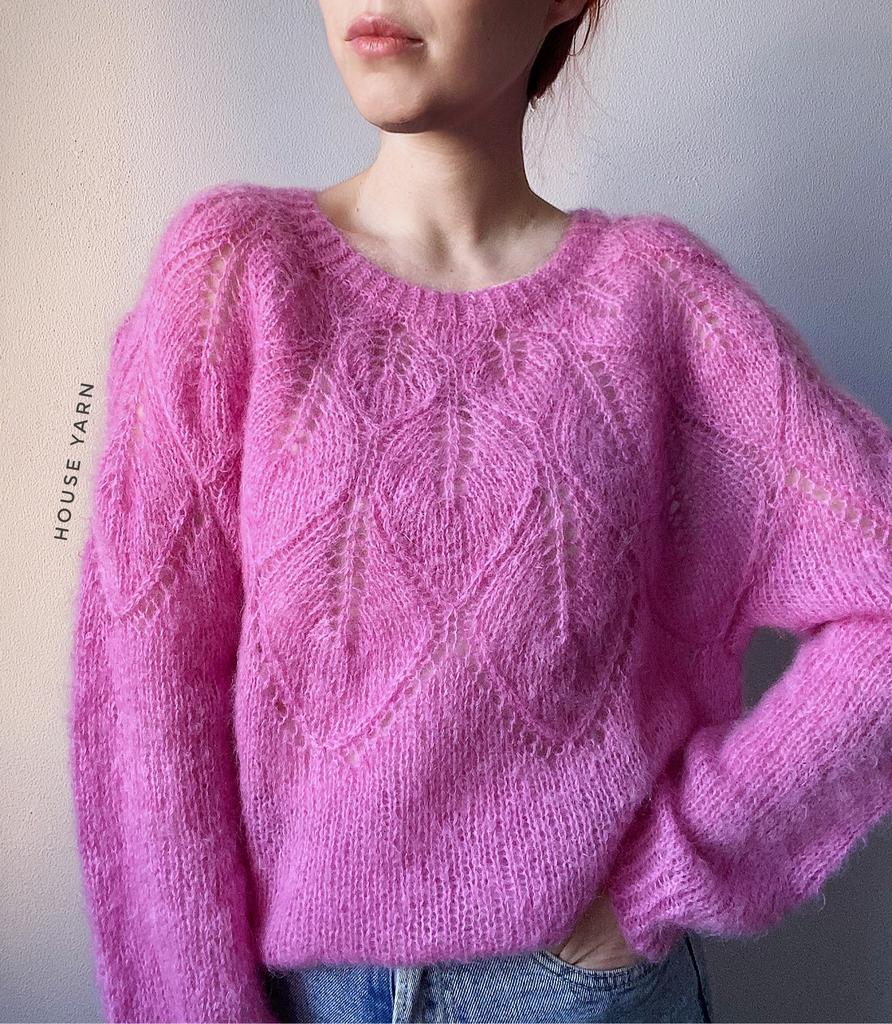 Описание джемпер Листья