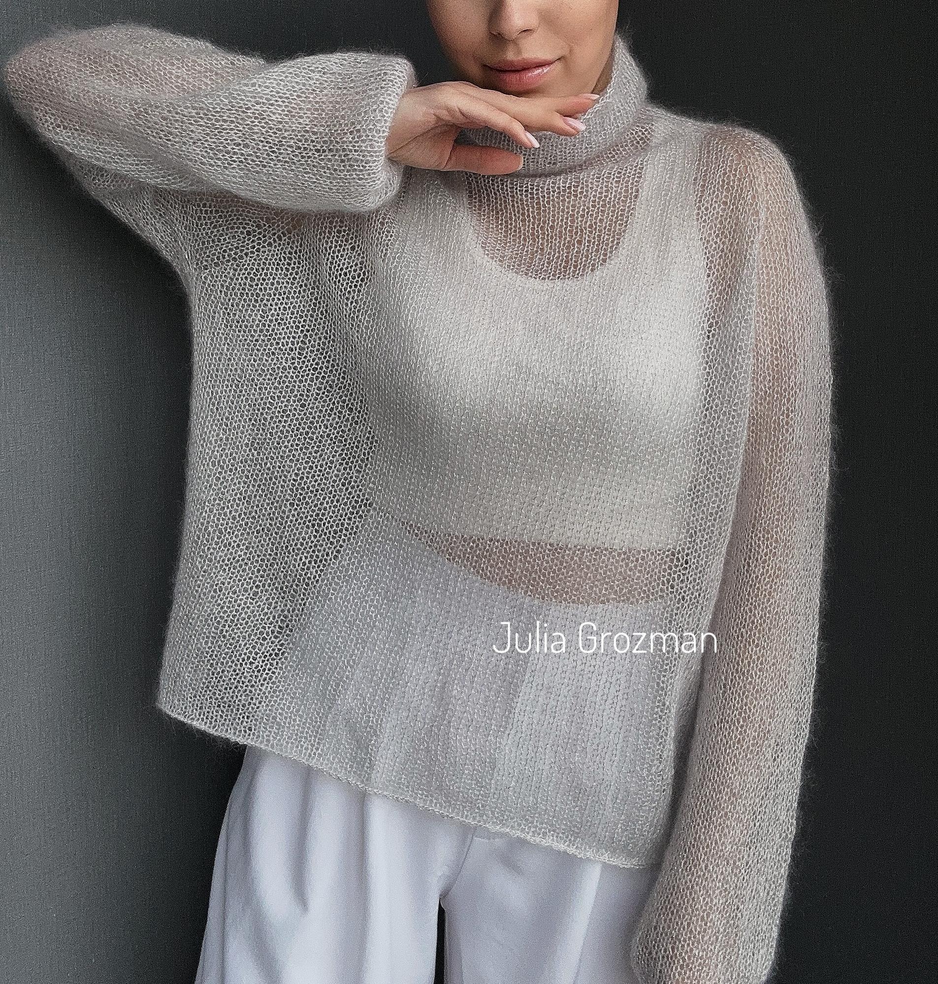 Описание по вязанию свитер Aurora