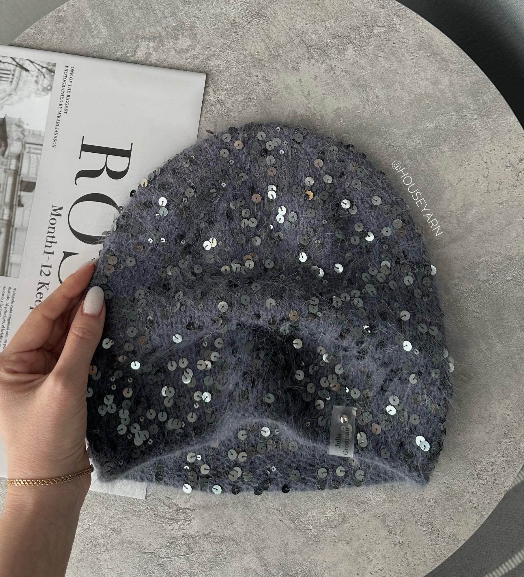 Описание по вязанию шапка Brilliant