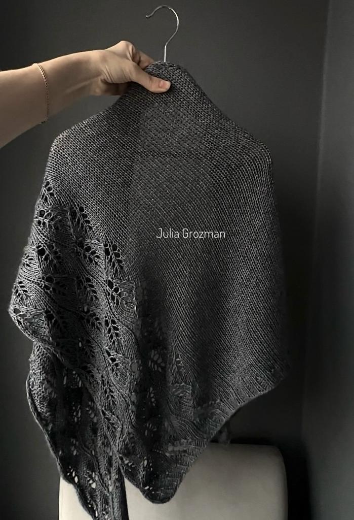 Инструкция по вязанию «косынка Izabella»