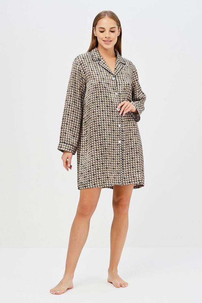 Женский шелковый халат Oryades