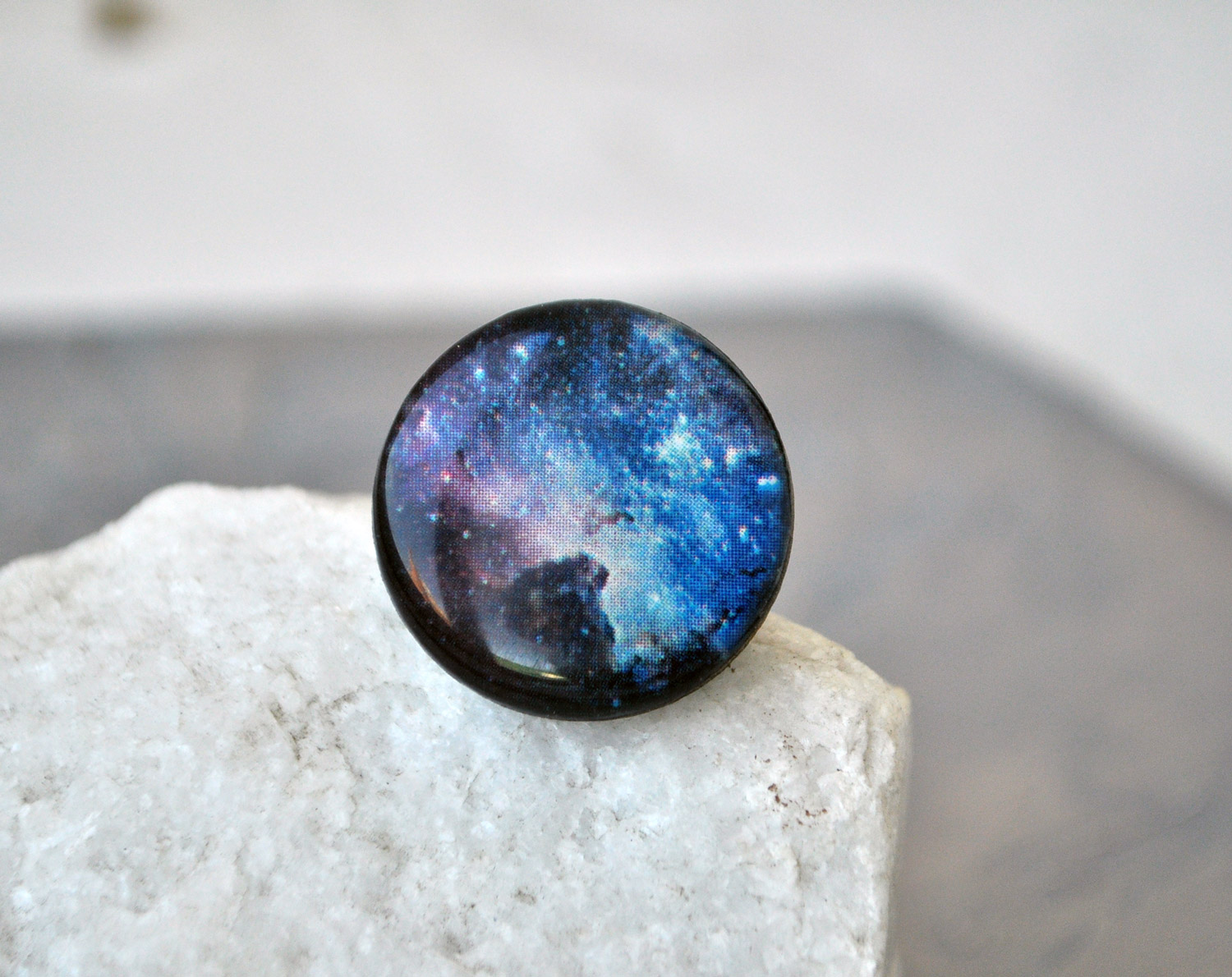 Туманность - деревянное круглое кольцо