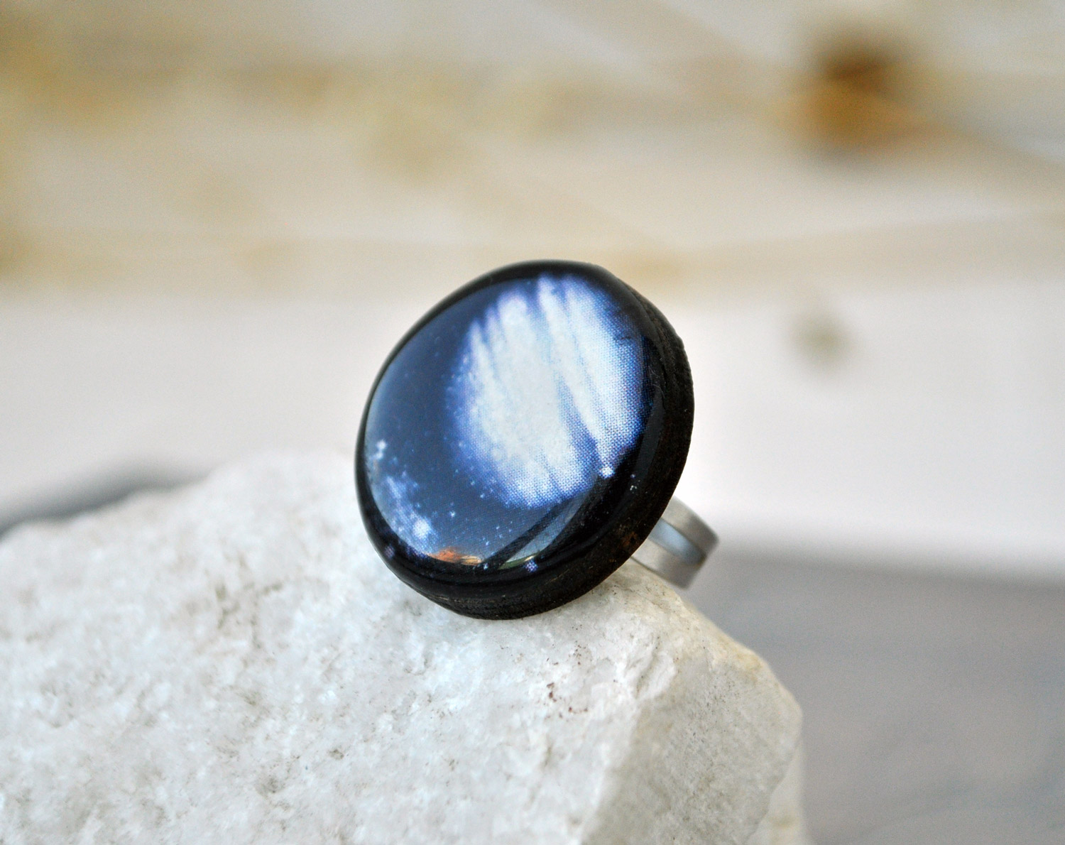 Юпитер - деревянное круглое кольцо