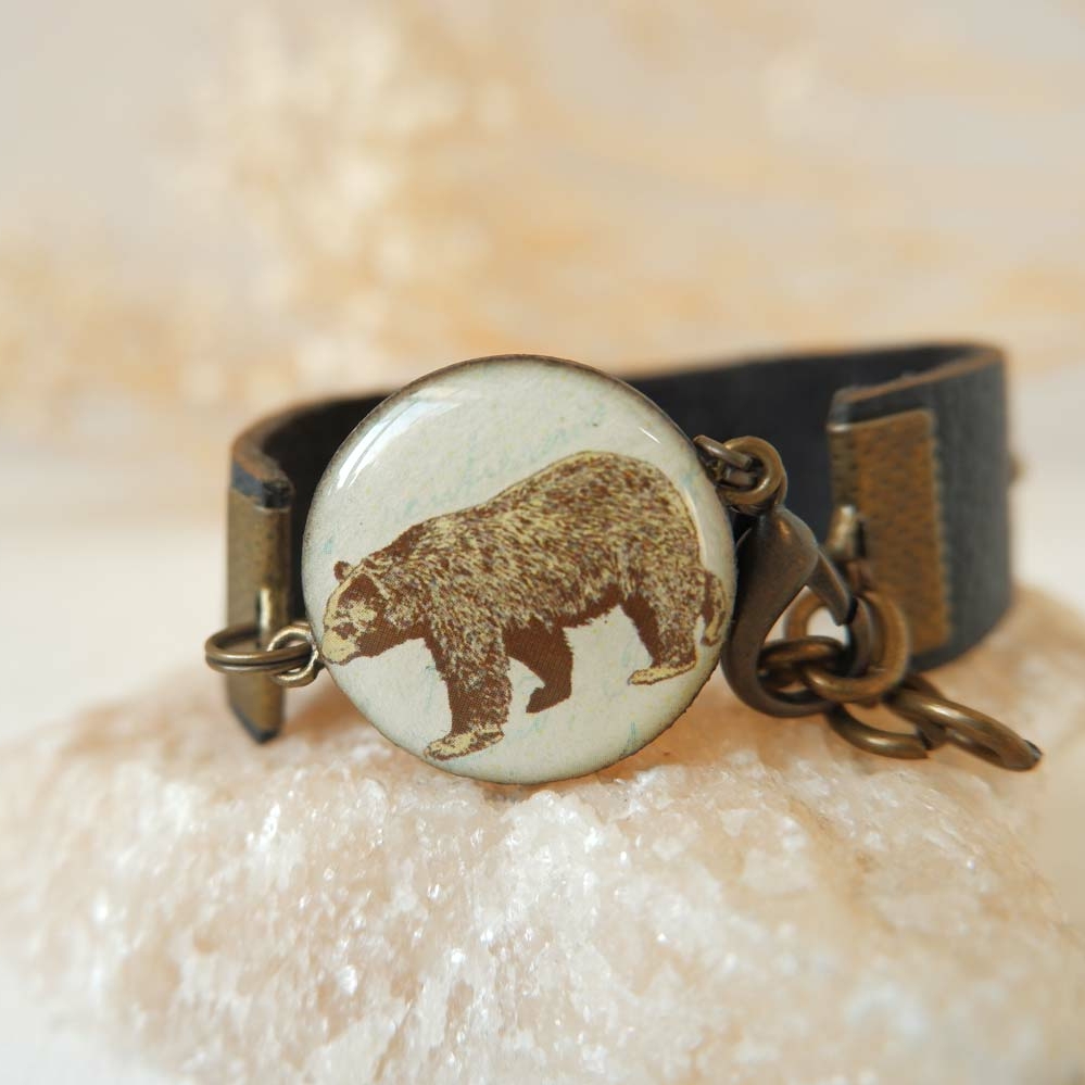 Медведь - браслет