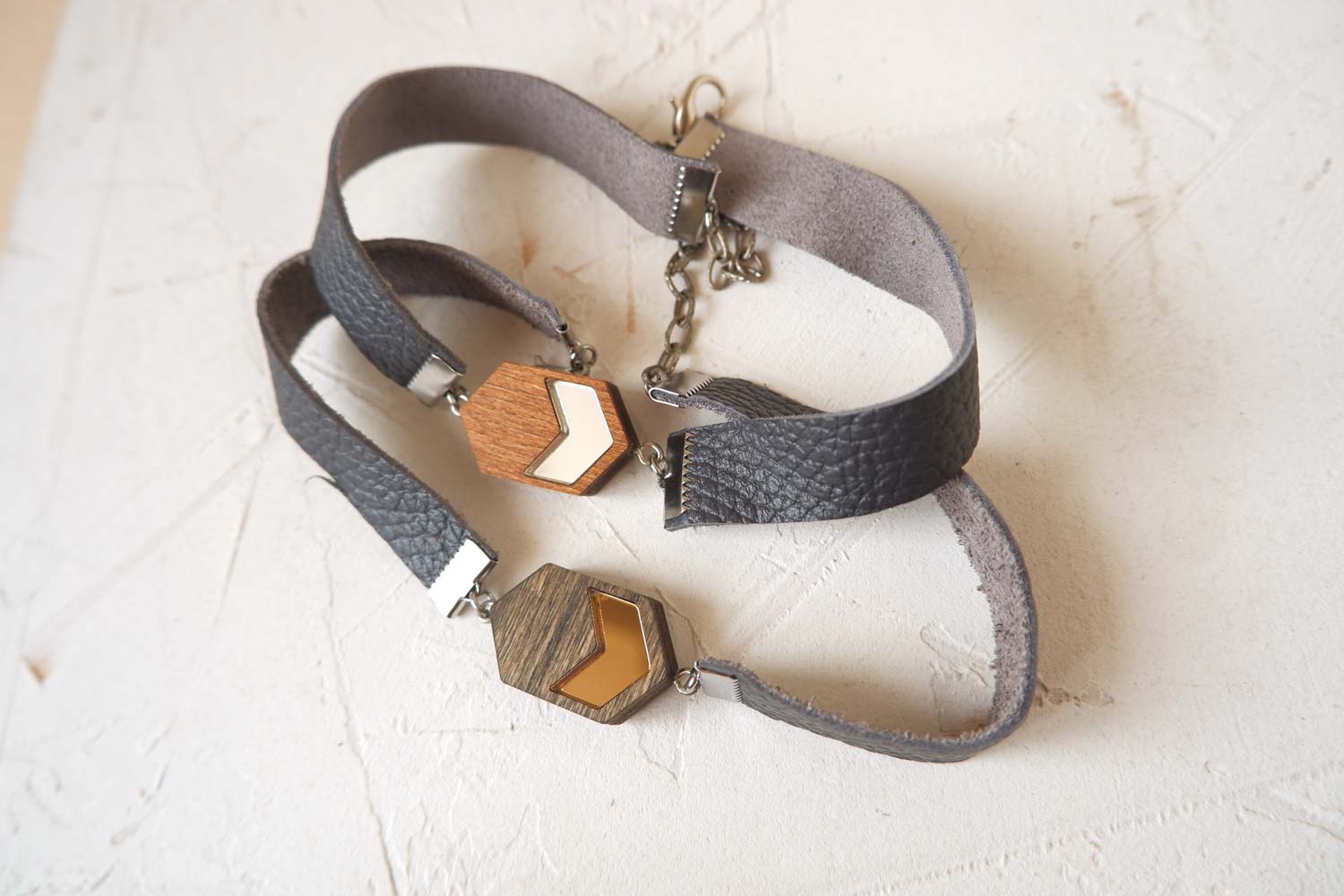 Стрелка - кожаный чекер