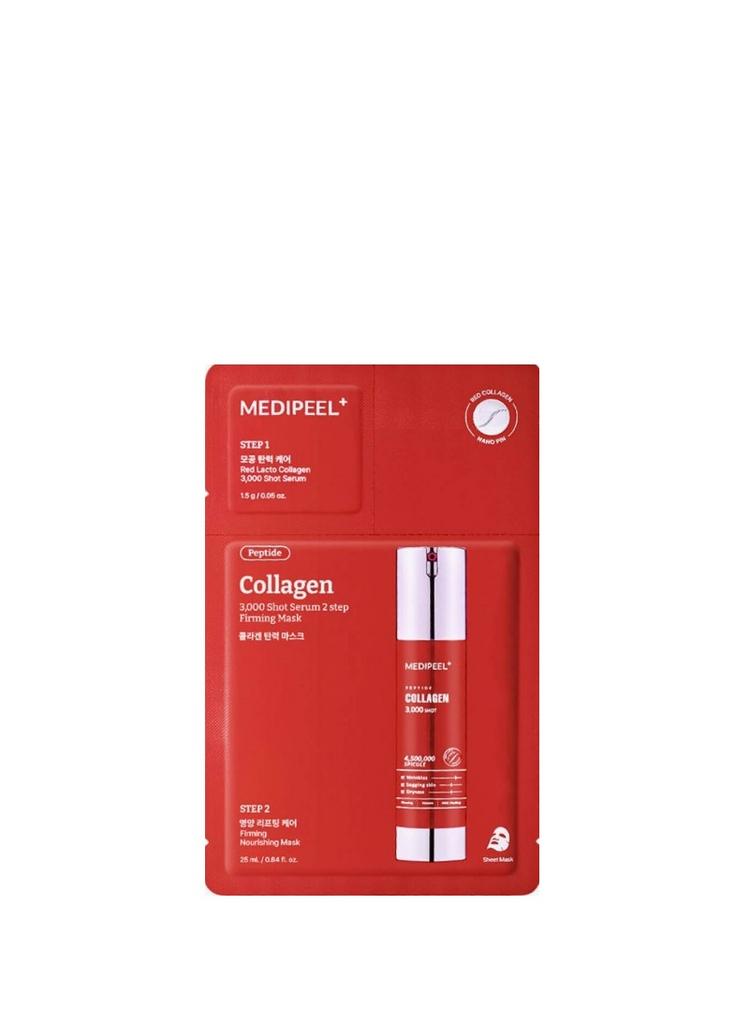 MEDIPEEL Маска тканевая двухфазная с коллагеном и микроиглами