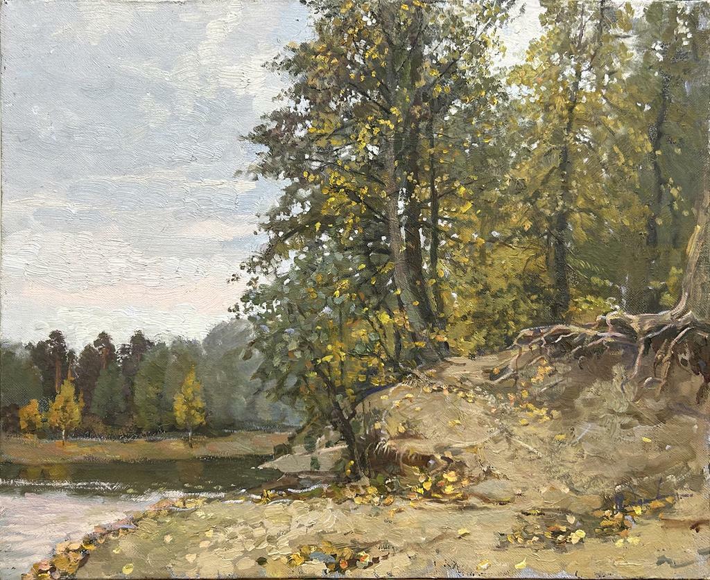 На лесном пруду