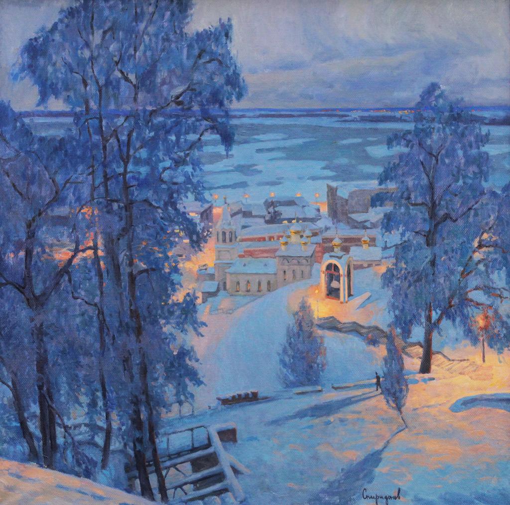 Вечер над Волгой