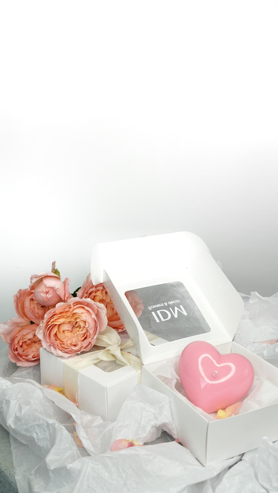 Свеча Сердце