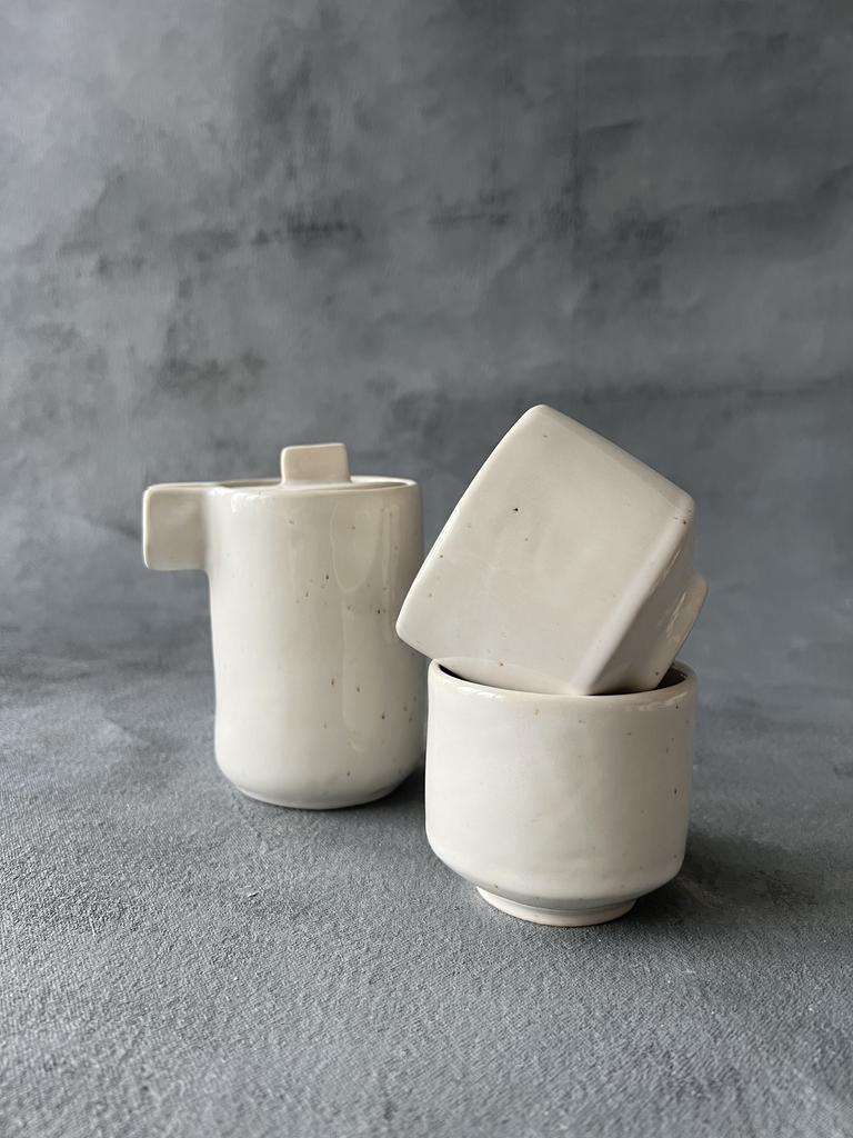 Набор чайник + 2 стакана