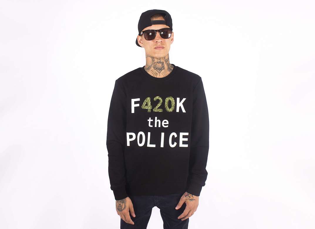 sweatshirts F420K the POLICE