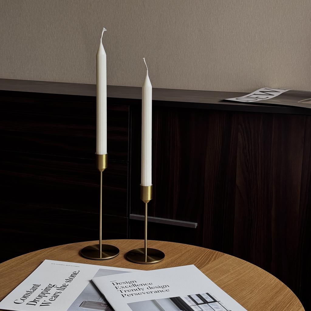 Столовая свеча без аромата