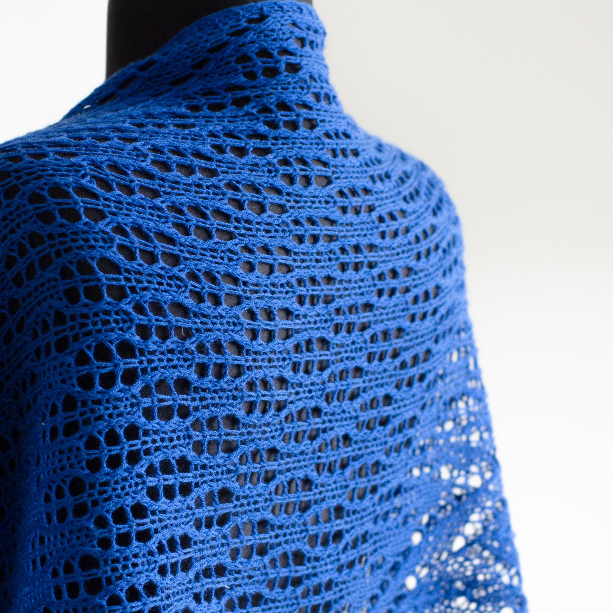 Описание по вязанию шарфа Пурса