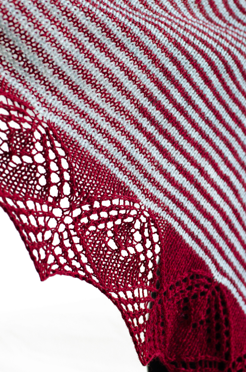 Описание по вязанию шали Юкси