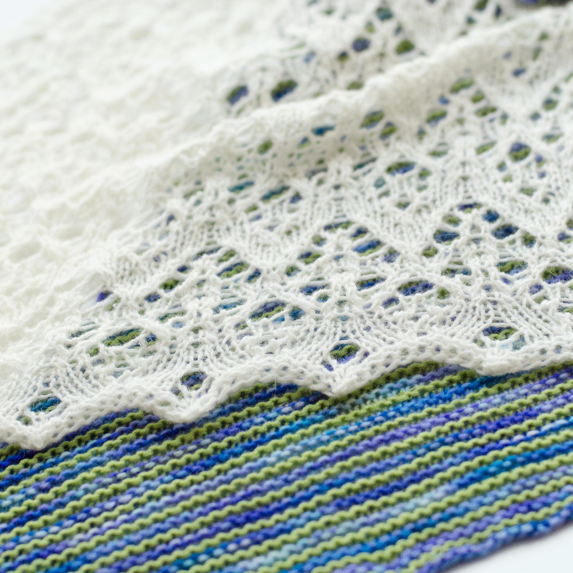 Описание по вязанию шарфа Гибо