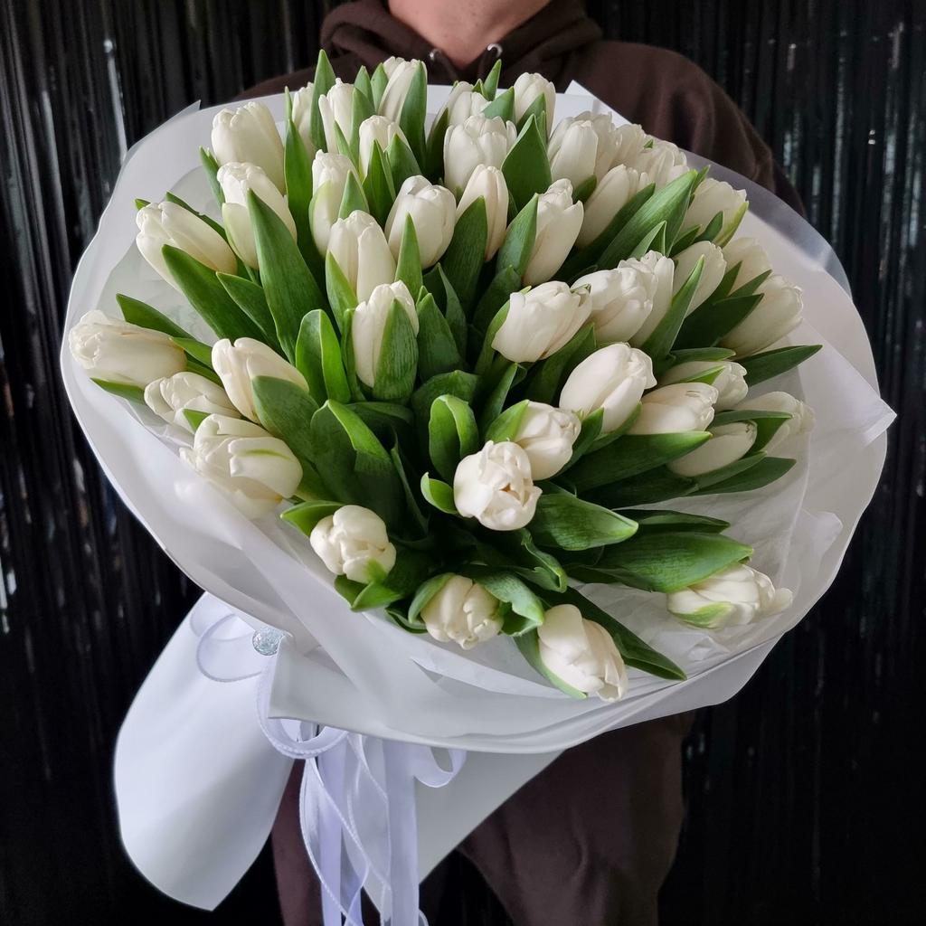 БЕЛЫЕ ТЮЛЬПАНЫ