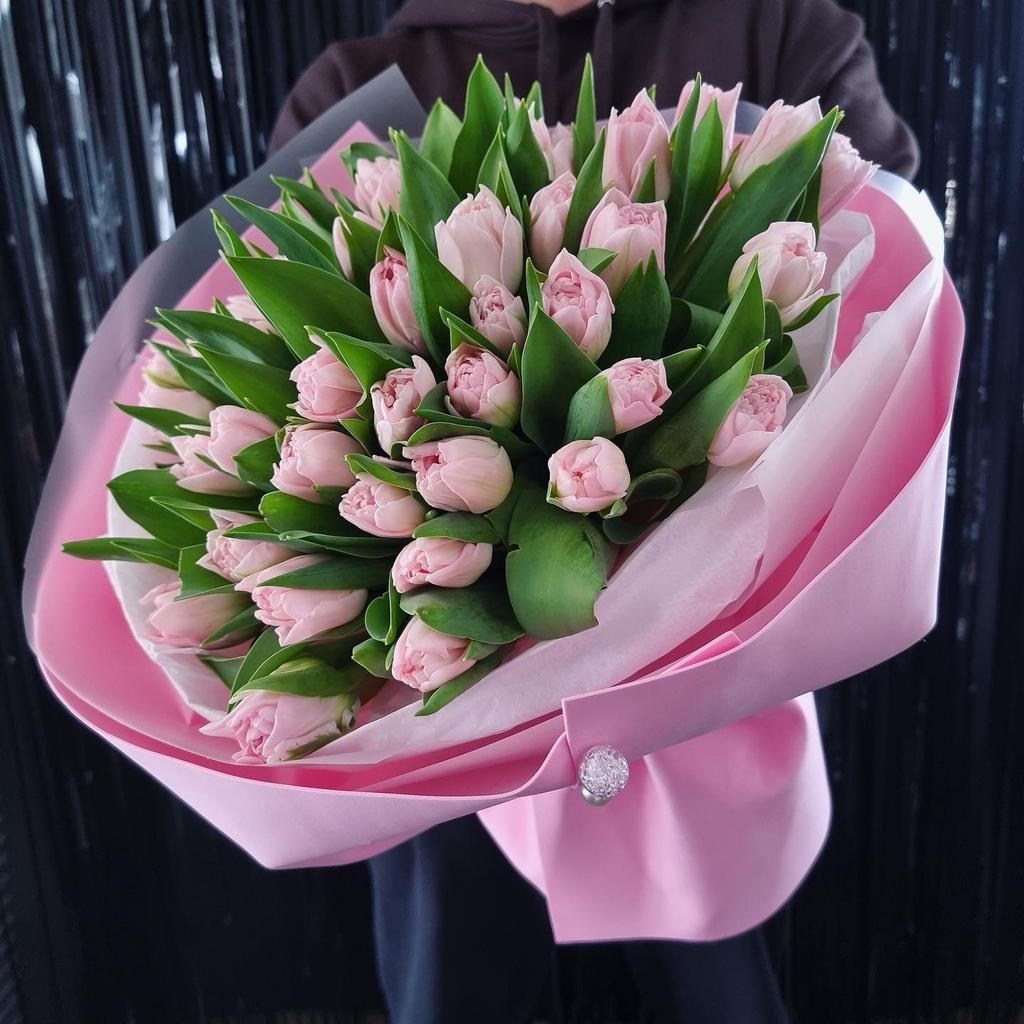 пионовидные тюльпаны фокстрот