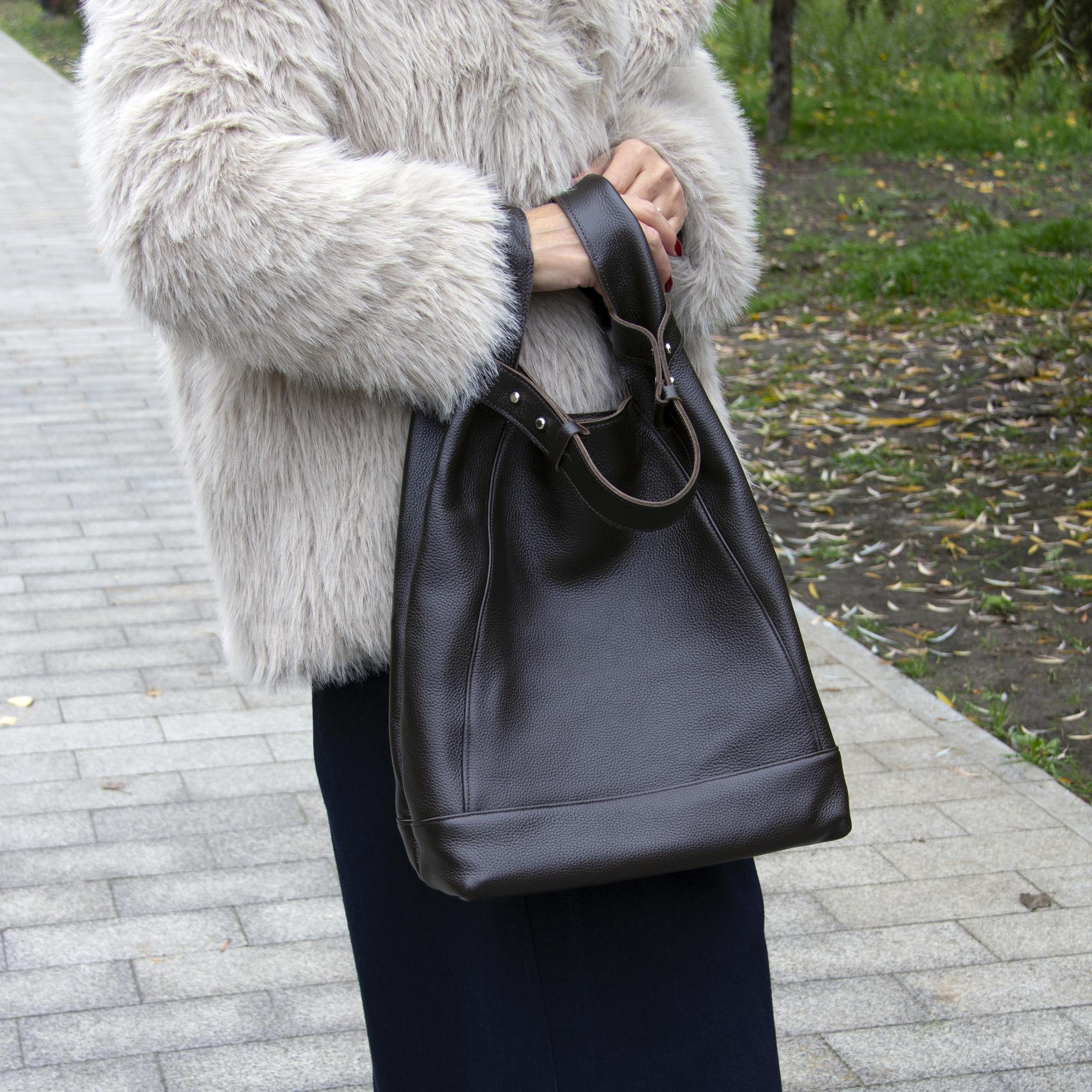 Сумка-Хобо Avrora коричневый