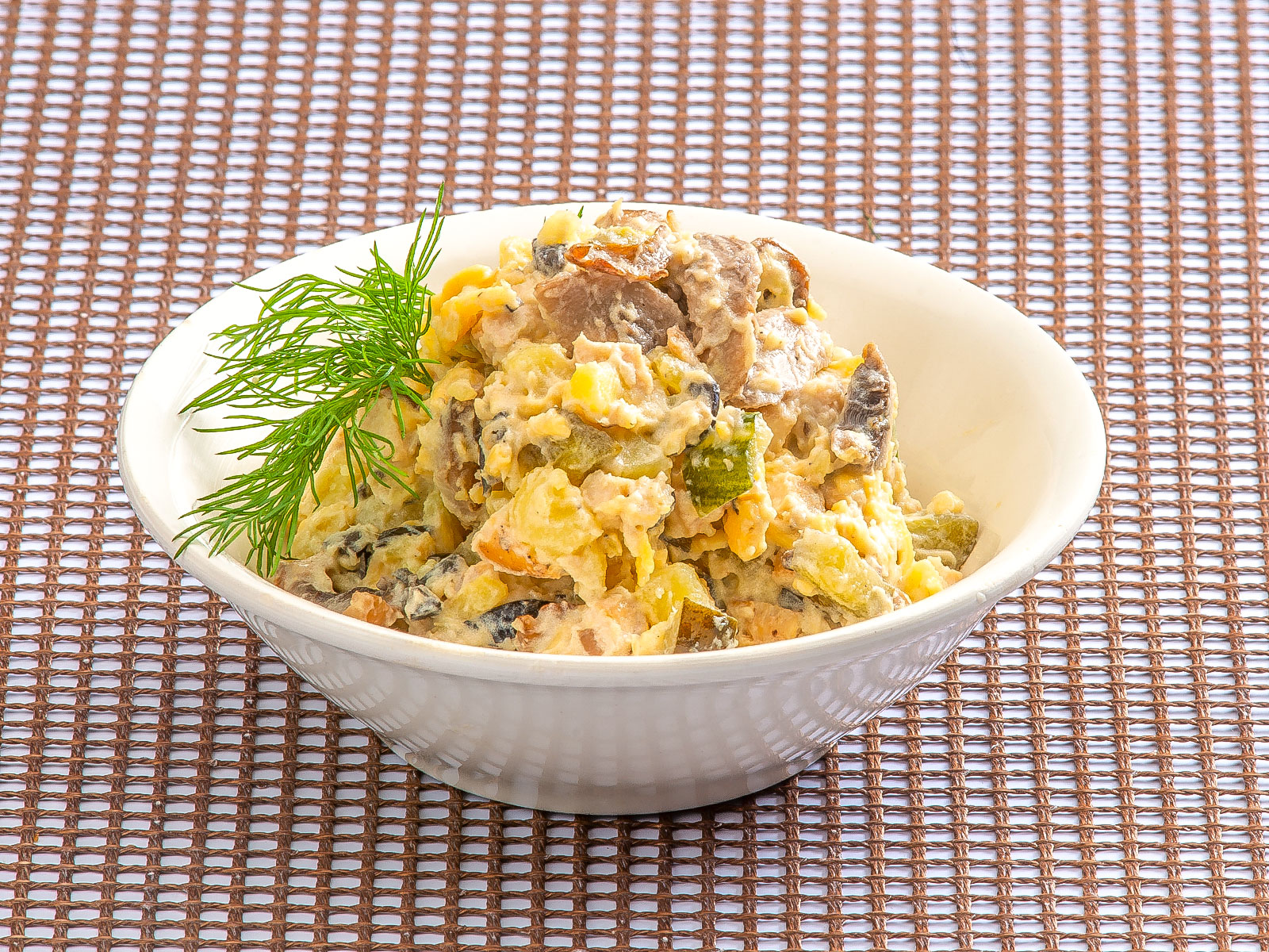 Салат "Грибной дождь"