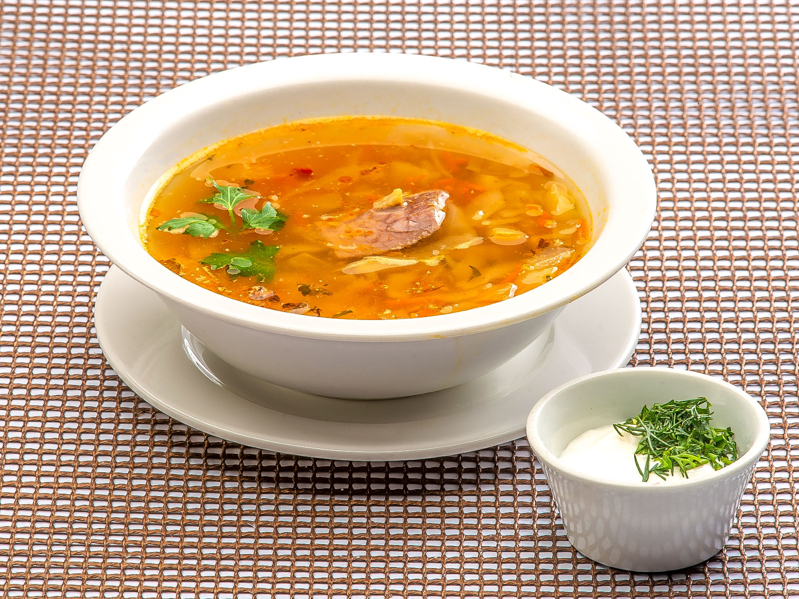 Суп "Щи" из свежей капусты