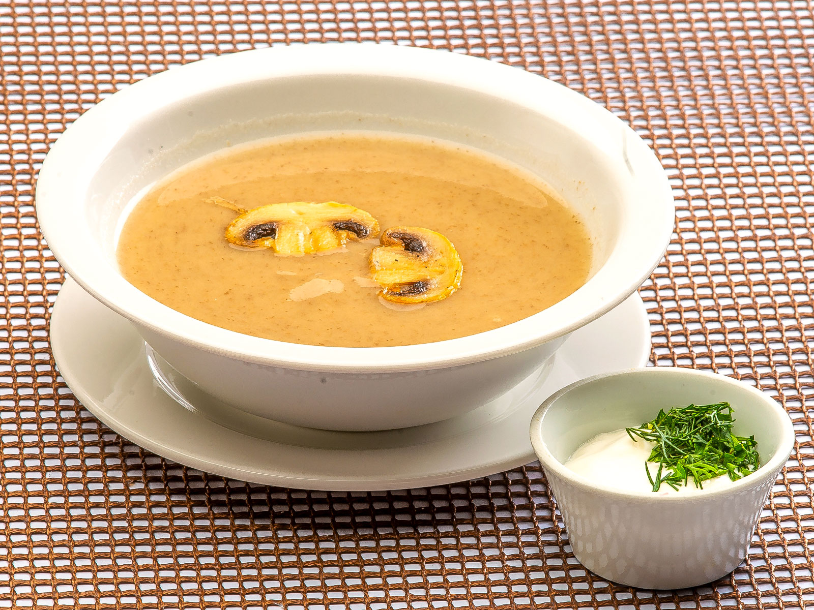 Крем-суп из грибов