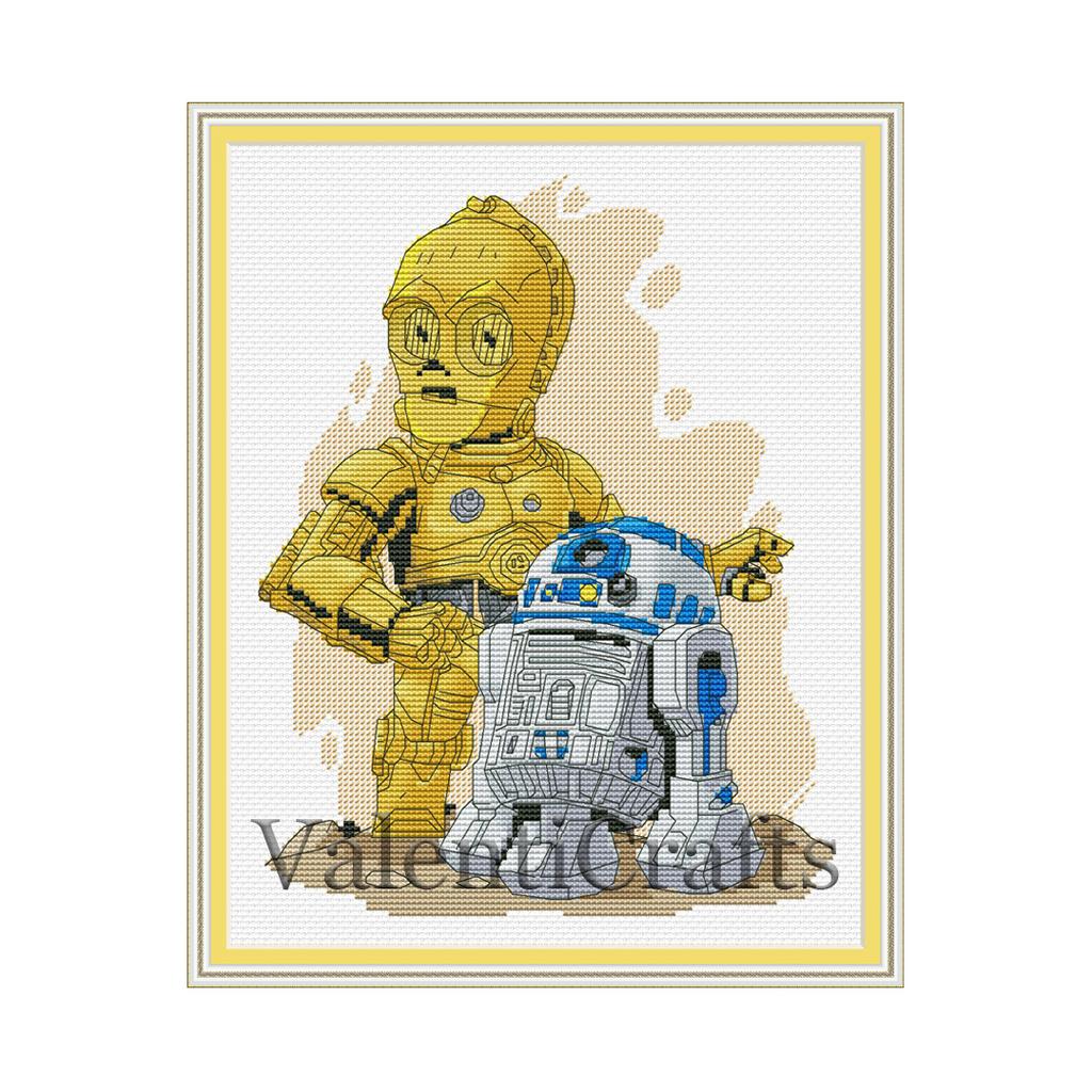 С-3РО и R2-D2 из кф Звездные войны