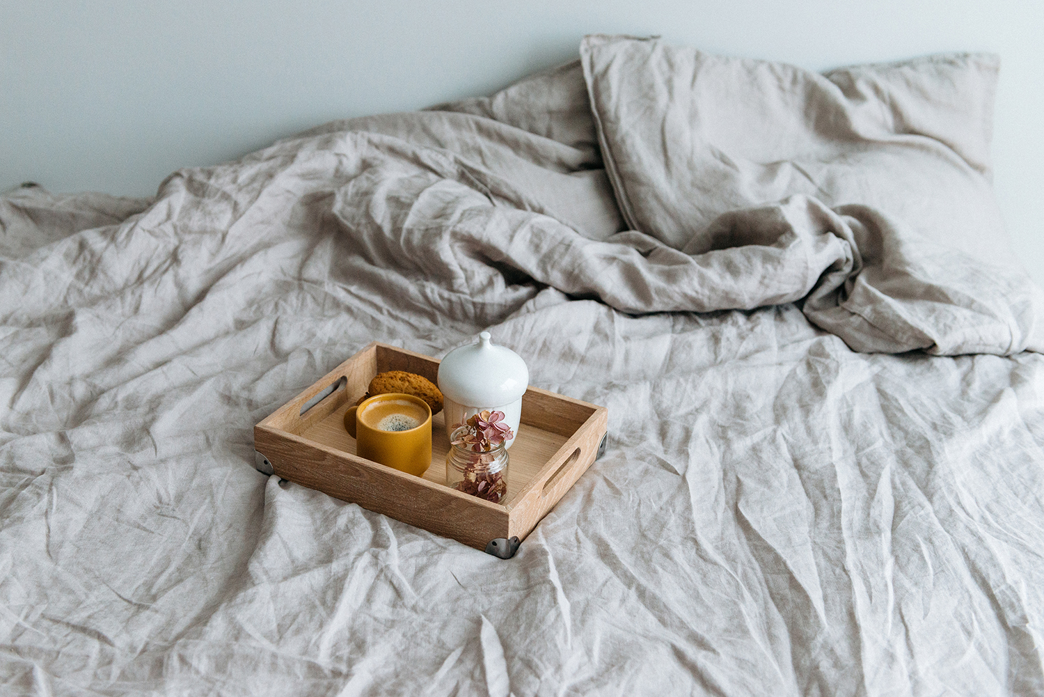 Деревянный поднос (дуб)